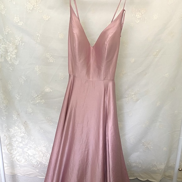 Windsor Dresses & Skirts - Satin Pink Gown